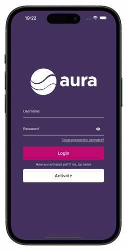 aura app login